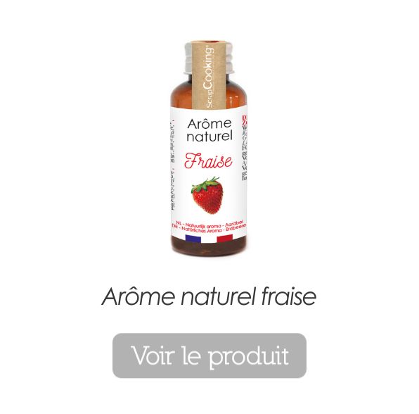 Arôme liquide fraise - recette fraisier - ScrapCooking